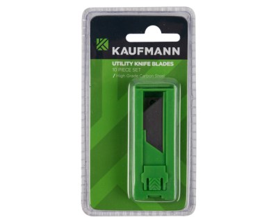 Kaufmann Blades For Utility Knife – 10 Piece Kaufmann Blades For Utility Knife – 10 Piece