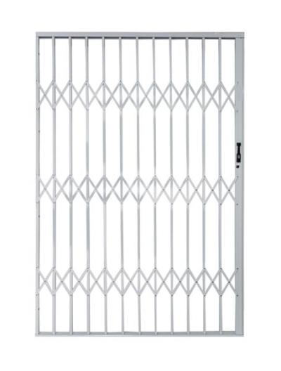 Armourdoor Alu Trellis Security Gate (1.45m x 2.1m) – White Armourdoor Alu Trellis Security Gate (1.45m x 2.1m) – White