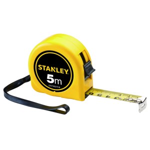 Stanley Tools – Tape Basic Short – 5m x 19mm Stanley Tools – Tape Basic Short – 5m x 19mm
