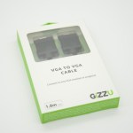 Gizzu VGA To VGA 1.8m Cable – Black Gizzu VGA To VGA 1.8m Cable – Black