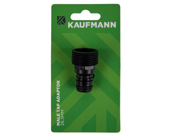 Kaufmann Male Tap Adaptor – 19-20mm Kaufmann Male Tap Adaptor – 19-20mm