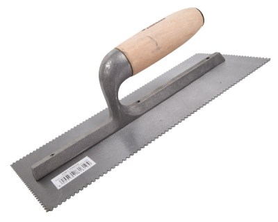 Kaufmann Flooring Trowel with Serrated Edges Kaufmann Flooring Trowel with Serrated Edges