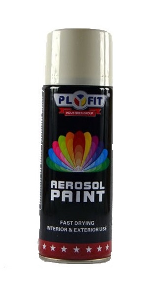 Plyfit Spray Paint Semi-Flat/Matt White A23 (300ml) Plyfit Spray Paint Semi-Flat/Matt White A23 (300ml)