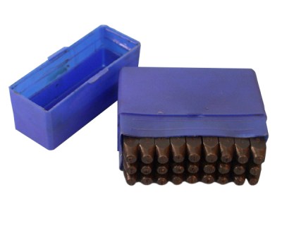 Groz 3mm Punch Set – Letters A-Z Groz 3mm Punch Set – Letters A-Z