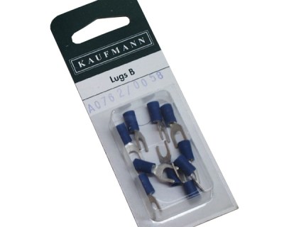 Kaufmann 5mm Terminal Blue Fork – 1.5 – 2.5mm Kaufmann 5mm Terminal Blue Fork – 1.5 – 2.5mm