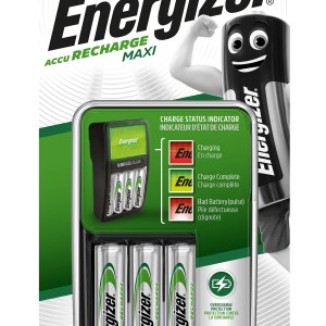 Energizer AA Nimh batteries & 2000 mAh maxi charger Energizer AA Nimh batteries & 2000 mAh maxi charger