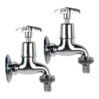 Bib Tap Hose – 1/2 Inch x 3/4 inch (2 Pack) Bib Tap Hose – 1/2 Inch x 3/4 inch (2 Pack)