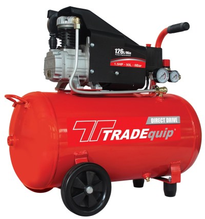 Tradequip – 50 Litre Compressor – 1.5Hp Tradequip – 50 Litre Compressor – 1.5Hp