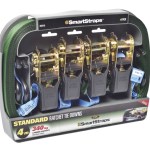 Smart Straps 4mRatchet Tie Down Pad – Green (4 Piece) Smart Straps 4mRatchet Tie Down Pad – Green (4 Piece)