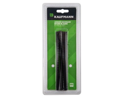 Kaufmann Hacksaw Blades for Junior – 10 Pieces Kaufmann Hacksaw Blades for Junior – 10 Pieces