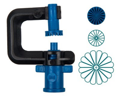 Rainjet Blue 17 stream 360D Micro Head – 1.3mm Rainjet Blue 17 stream 360D Micro Head – 1.3mm