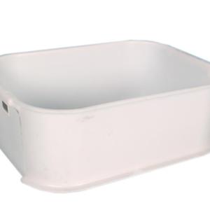 MPact White Food Tray Crate – 648 x 387 x 210mm MPact White Food Tray Crate – 648 x 387 x 210mm