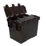 MPact Black Crate with Lid – 26L (400 x 297 x 315mm) MPact Black Crate with Lid – 26L (400 x 297 x 315mm)