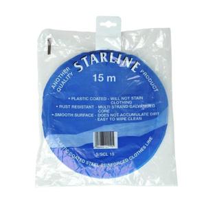 Starline Plastic Coated Washing Line – 15m Starline Plastic Coated Washing Line – 15m