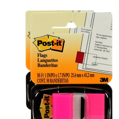 3M Post-it Flag Neon Pink / 50 Flags per pack 3M Post-it Flag Neon Pink / 50 Flags per pack