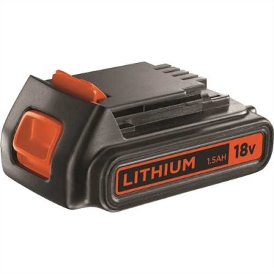 BLACK+DECKER 18V System 1.5Ah Lithium Ion Battery BLACK+DECKER 18V System 1.5Ah Lithium Ion Battery