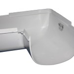Agrinet Pvc D-Shape Gutter Corner Agrinet Pvc D-Shape Gutter Corner