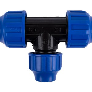 Agrinet Reducing Tee Compression – 50 x 40mm Agrinet Reducing Tee Compression – 50 x 40mm