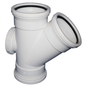 Agrinet Southpro 45Deg Sv I.E SABS Waste Junction – 110mm Agrinet Southpro 45Deg Sv I.E SABS Waste Junction – 110mm