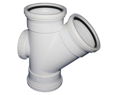 Agrinet Southpro 45Deg Sv I.E SABS Waste Junction – 110mm Agrinet Southpro 45Deg Sv I.E SABS Waste Junction – 110mm