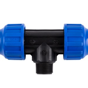 Male Compression Tee – 20 x 1/2 (Pack of 2) Male Compression Tee – 20 x 1/2 (Pack of 2)