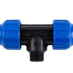 Male Compression Tee – 25 x 3/4 (Pack of 2) Male Compression Tee – 25 x 3/4 (Pack of 2)