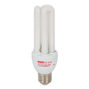 Eurolux Cfl 20W 3U E27 Lamp – Warm White Eurolux Cfl 20W 3U E27 Lamp – Warm White