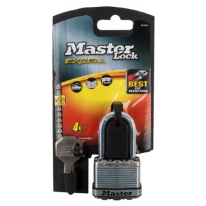 Master Lock Excell Laminated 45mm Padlock – 38mm Shackle Master Lock Excell Laminated 45mm Padlock – 38mm Shackle