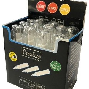 Croxley: Correction Fluid Pen – 12ml Croxley: Correction Fluid Pen – 12ml