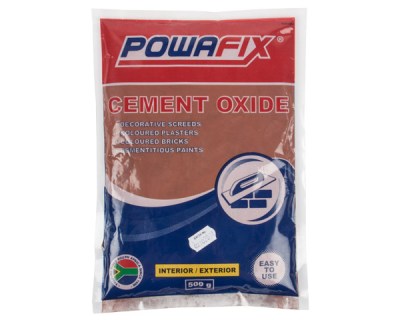 PowaFix 500g Powder Oxide – Brown (Pack of 5) PowaFix 500g Powder Oxide – Brown (Pack of 5)