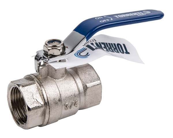 Torrenti Full 20mm Bore Econo Ball Valve – Blue Torrenti Full 20mm Bore Econo Ball Valve – Blue