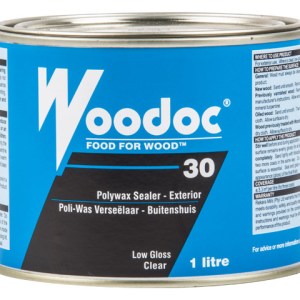 Woodoc Clear Outdoor 30 Wax Sealer – 1L Woodoc Clear Outdoor 30 Wax Sealer – 1L