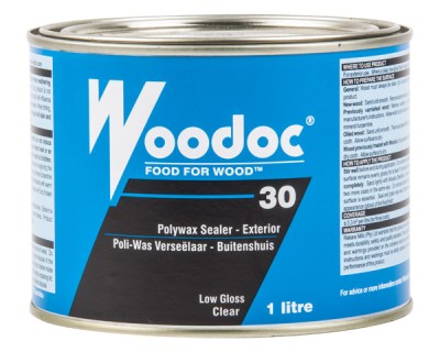Woodoc Clear Outdoor 30 Wax Sealer – 1L Woodoc Clear Outdoor 30 Wax Sealer – 1L