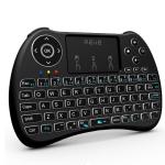 Reiie Wireless Qwerty Backlit Media Touchpad Keyboard – Black Reiie Wireless Qwerty Backlit Media Touchpad Keyboard – Black