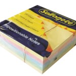 Repositionable: Notes Cube 5 Assorted Pastel Colours Repositionable: Notes Cube 5 Assorted Pastel Colours