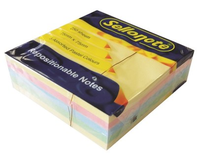 Repositionable: Notes Cube 5 Assorted Pastel Colours Repositionable: Notes Cube 5 Assorted Pastel Colours