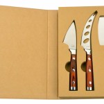 Mabibuch Cheese Knives Stainless Steel with Wooden Handles – 3 Piece Set Mabibuch Cheese Knives Stainless Steel with Wooden Handles – 3 Piece Set