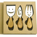 Mabibuch Stainless Steel Cheese Knives with Wooden Handles – 3 Piece Set Mabibuch Stainless Steel Cheese Knives with Wooden Handles – 3 Piece Set