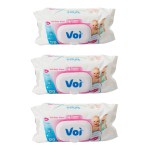 Voi Baby Wet Wipes – 3 Pack (120 Pieces) Voi Baby Wet Wipes – 3 Pack (120 Pieces)