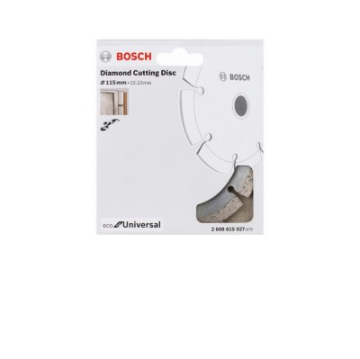 Bosch – 115 Diamond Cutting Disc Eco For Universal Bosch – 115 Diamond Cutting Disc Eco For Universal