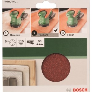 Bosch – 115mm/80 Sanding Sheet For Orbit Sanders Bosch – 115mm/80 Sanding Sheet For Orbit Sanders
