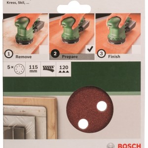 Bosch – 115mm/120 Sanding Sheet For Orbit Sanders Bosch – 115mm/120 Sanding Sheet For Orbit Sanders