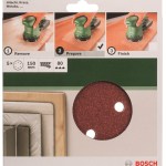 Bosch – 150mm/80 Sanding Sheet For Orbit Sanders Bosch – 150mm/80 Sanding Sheet For Orbit Sanders