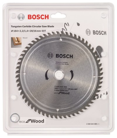 Circular Saw Blade ECO Line For Wood – 184 x 20 x 2.2/1.4mm, 60 Circular Saw Blade ECO Line For Wood – 184 x 20 x 2.2/1.4mm, 60