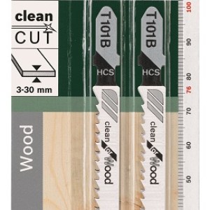 Bosch – 101 B Jigsaw Blade Clean For Wood – Set Of 2 Bosch – 101 B Jigsaw Blade Clean For Wood – Set Of 2