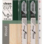 Bosch – 101 BR Jigsaw Blade Clean For Wood – Set Of 2 Bosch – 101 BR Jigsaw Blade Clean For Wood – Set Of 2