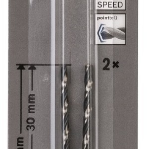 Bosch – Metal Drill Bit HSS Pointteq – 2.6mm Bosch – Metal Drill Bit HSS Pointteq – 2.6mm