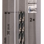 Bosch – Metal Drill Bit HSS Pointteq – 3.2mm Bosch – Metal Drill Bit HSS Pointteq – 3.2mm