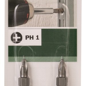 Bosch – Standard Cross Headed Screwdriver Bit – Ph 1 Bosch – Standard Cross Headed Screwdriver Bit – Ph 1