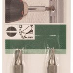 Bosch – Standard Slotted Screws Screwdriver Bit – 1.2 x 6.5 Bosch – Standard Slotted Screws Screwdriver Bit – 1.2 x 6.5